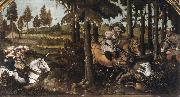 unknow artist The Boar Hunt Spain oil painting artist